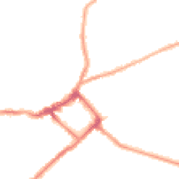 Night-time road noise heatmap for CH44 1AA