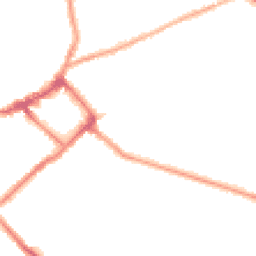 Night-time road noise heatmap for CH44 1AN