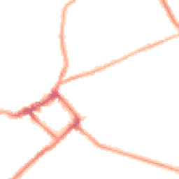 Night-time road noise heatmap for CH44 1AQ