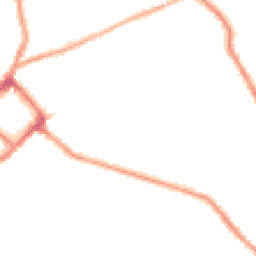 Night-time road noise heatmap for CH44 1AY