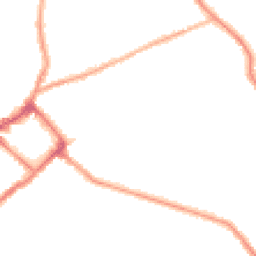 Night-time road noise heatmap for CH44 1BS