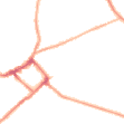 Night-time road noise heatmap for CH44 1BT