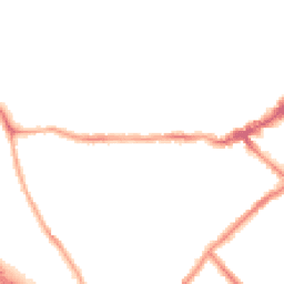 Night-time road noise heatmap for CH44 2AB