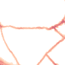 Night-time road noise heatmap for CH44 2AS