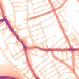 Daytime road noise heatmap for CH44 2BU