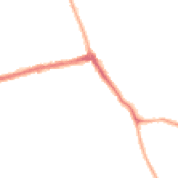 Night-time road noise heatmap for CH44 2DD
