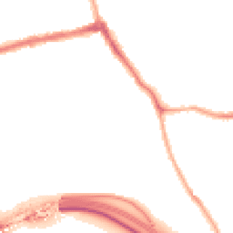 Night-time road noise heatmap for CH44 2DS