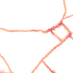 Night-time road noise heatmap for CH44 3BR