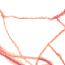 Night-time road noise heatmap for CH44 3DX