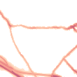 Night-time road noise heatmap for CH44 3EE