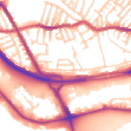 Daytime road noise heatmap for CH44 4AX