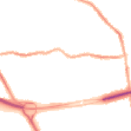 Night-time road noise heatmap for CH44 4BB