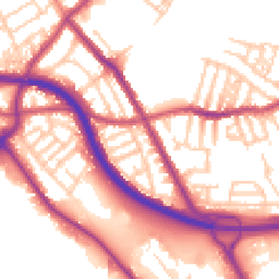 Daytime road noise heatmap for CH44 4DZ