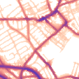 Daytime road noise heatmap for CH44 5RS