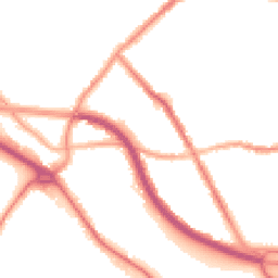Night-time road noise heatmap for CH44 5TD