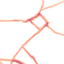 Night-time road noise heatmap for CH44 5UY