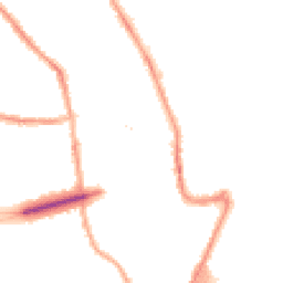 Night-time road noise heatmap for CH44 6JG