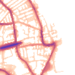 Daytime road noise heatmap for CH44 6JL