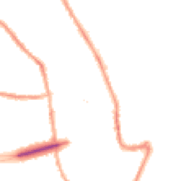 Night-time road noise heatmap for CH44 6LE