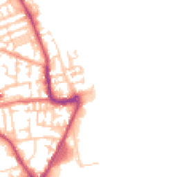 Daytime road noise heatmap for CH44 6NP