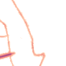 Night-time road noise heatmap for CH44 6PP