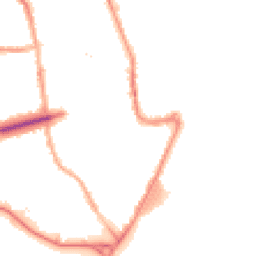 Night-time road noise heatmap for CH44 7AX