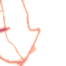 Night-time road noise heatmap for CH44 7BB