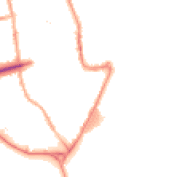 Night-time road noise heatmap for CH44 7BE