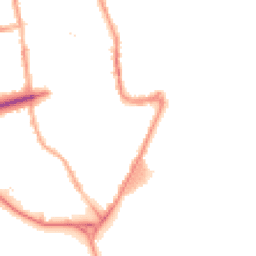 Night-time road noise heatmap for CH44 7BG