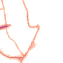 Night-time road noise heatmap for CH44 7BJ