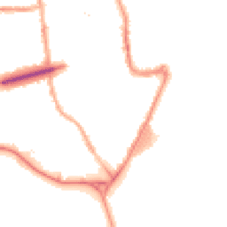 Night-time road noise heatmap for CH44 7DR