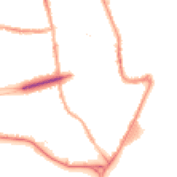 Night-time road noise heatmap for CH44 7EA