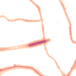 Night-time road noise heatmap for CH44 7EZ