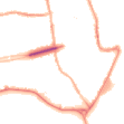 Night-time road noise heatmap for CH44 7LB