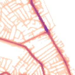 Daytime road noise heatmap for CH44 8AF