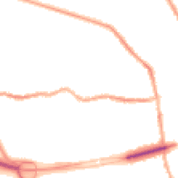 Night-time road noise heatmap for CH44 9BA