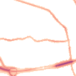 Night-time road noise heatmap for CH44 9BB