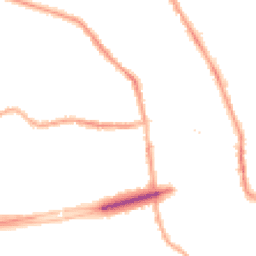 Night-time road noise heatmap for CH44 9DD