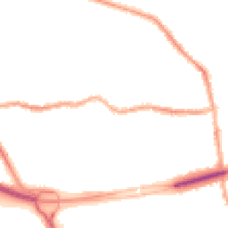 Night-time road noise heatmap for CH44 9DG