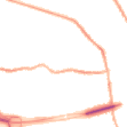 Night-time road noise heatmap for CH44 9EA