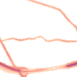 Night-time road noise heatmap for CH44 9ED