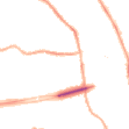 Night-time road noise heatmap for CH44 9ES