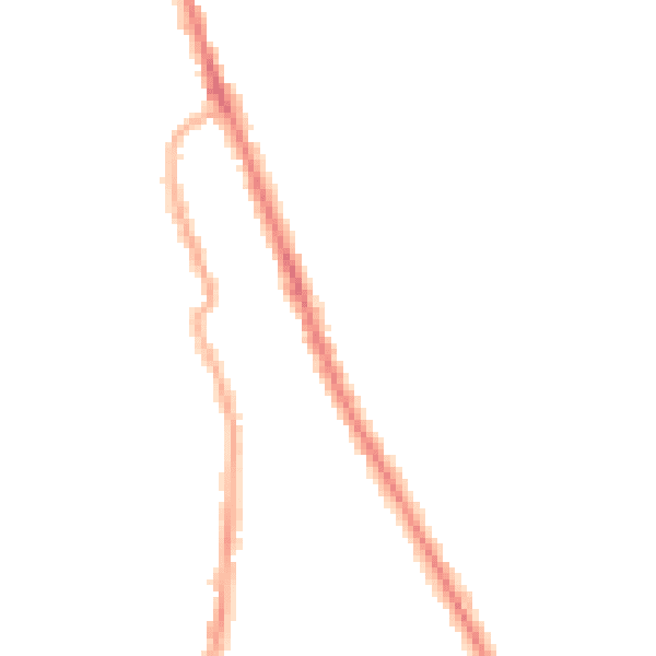 Night-time road noise heatmap for CH45 1HG