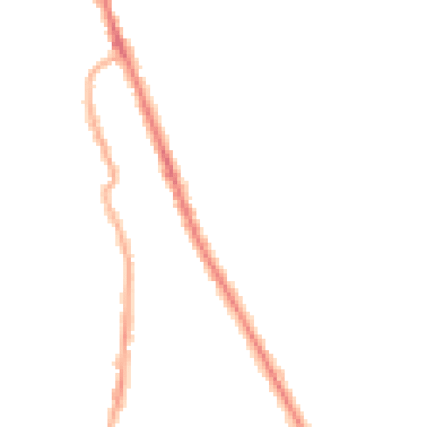 Night-time road noise heatmap for CH45 1JG