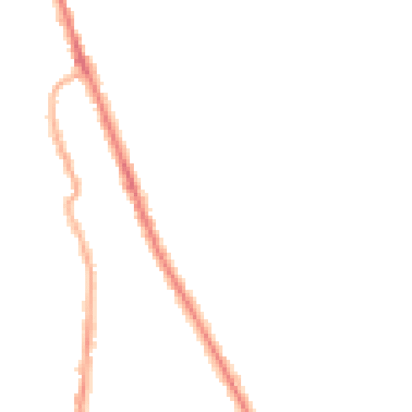 Night-time road noise heatmap for CH45 1NG