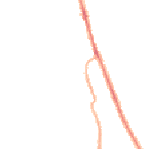 Night-time road noise heatmap for CH45 5BE