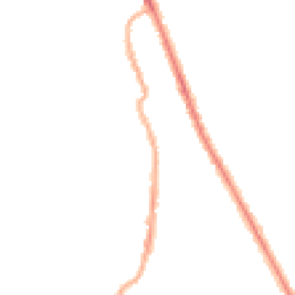 Night-time road noise heatmap for CH45 5DQ