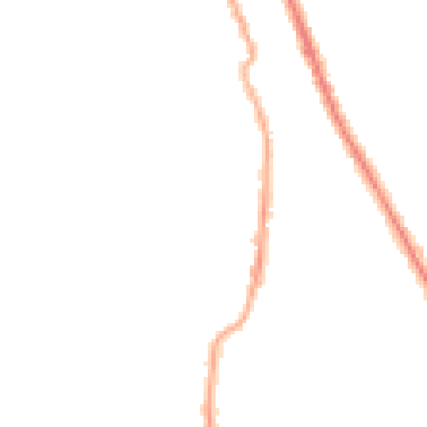 Night-time road noise heatmap for CH45 5EB