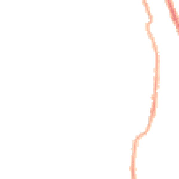 Night-time road noise heatmap for CH45 5HH