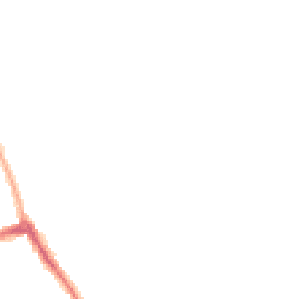 Night-time road noise heatmap for CH45 6UU